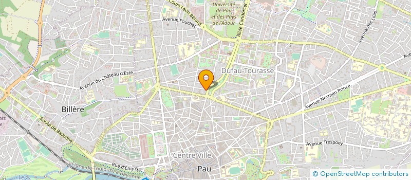 localisation de l'entreprise MONSIEUR KAMIL BOUFHAL à PAU