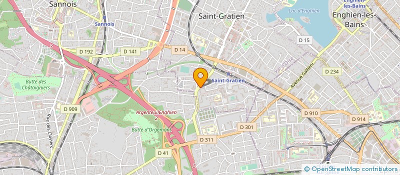 localisation de l'entreprise MONSIEUR KAMIL CELIK  SAINT-GRATIEN