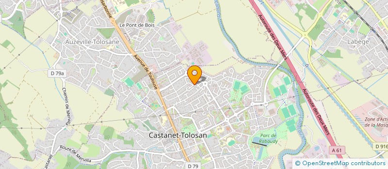 localisation de l'entreprise MONSIEUR KAMIL CELIKTEN à CASTANET-TOLOSAN
