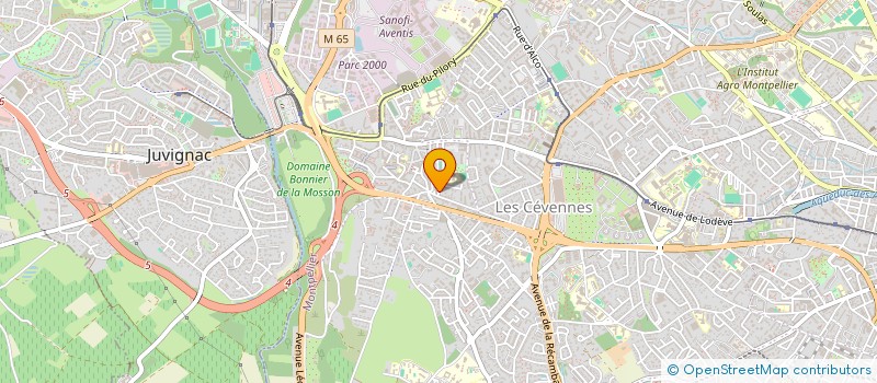 localisation de l'entreprise MONSIEUR KAMIL CHAIB à MONTPELLIER