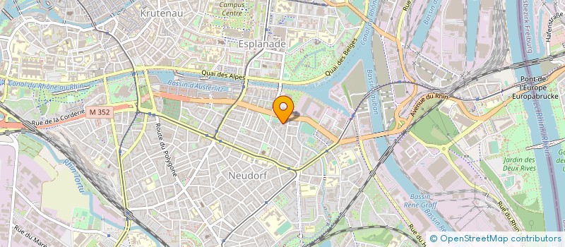 localisation de l'entreprise MONSIEUR KAMIL CZAMARA  STRASBOURG