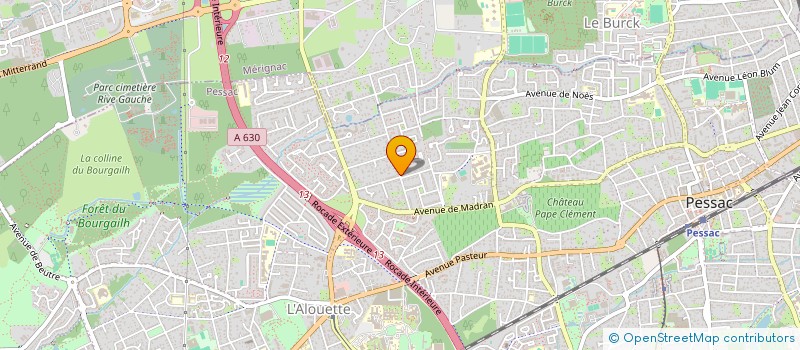 localisation de l'entreprise MONSIEUR KAMIL LOGON à PESSAC