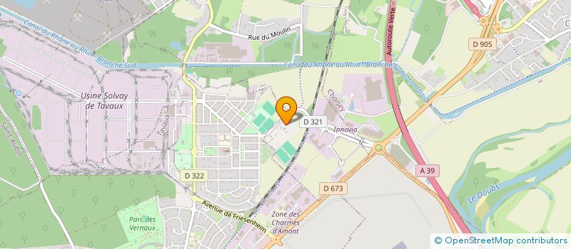 localisation de l'entreprise MONSIEUR KAMIL MAHAMDI  DAMPARIS