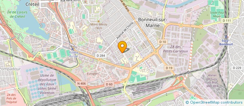 localisation de l'entreprise MONSIEUR KAMIL MAZ  BONNEUIL-SUR-MARNE