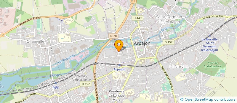 localisation de l'entreprise MONSIEUR KAMIL MIZULA à ARPAJON