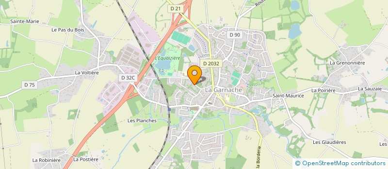 localisation de l'entreprise MONSIEUR KAMIL NADOLSKI  LA GARNACHE