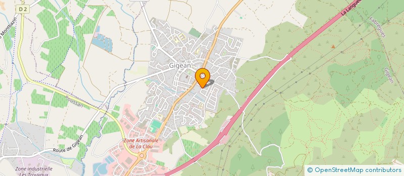 localisation de l'entreprise MONSIEUR KAMIL PATELCZYK  GIGEAN