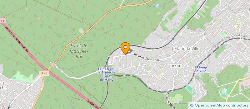 localisation de l'entreprise MONSIEUR KAMIL SZCZUDLIK  L'ETANG-LA-VILLE