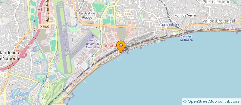 localisation de l'entreprise MONSIEUR KAMIL VALICA  CANNES