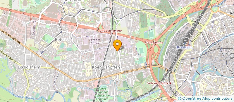 localisation de l'entreprise MONSIEUR KAMIL YILMAZ à STRASBOURG