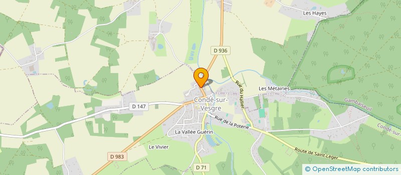 localisation de l'entreprise MONSIEUR KAMIN MARCXELL  CONDE-SUR-VESGRE