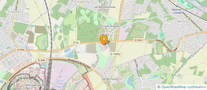 localisation de l'entreprise MONSIEUR KAMIRAN BAYRAM  COUPVRAY