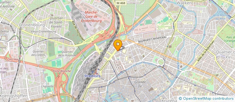 localisation de l'entreprise MONSIEUR KAMIRAN NAMO à STRASBOURG