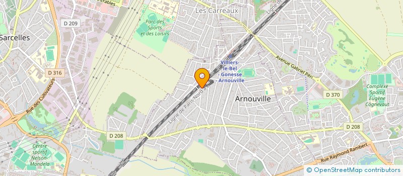 localisation de l'entreprise MONSIEUR KAMO HAKOBYAN à ARNOUVILLE