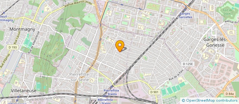 localisation de l'entreprise MONSIEUR KAMRAN GULFRAZ à PIERREFITTE-SUR-SEINE
