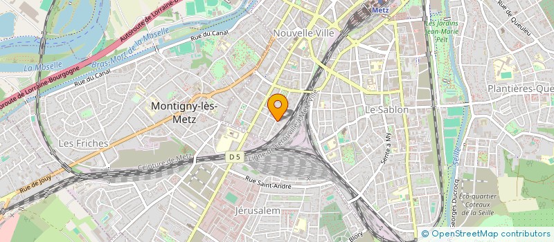 localisation de l'entreprise MONSIEUR KAMRAN KHAROTAI  METZ