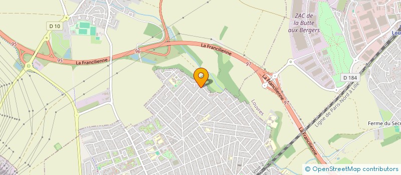 localisation de l'entreprise MONSIEUR KAMRAN MAZHAR  GOUSSAINVILLE