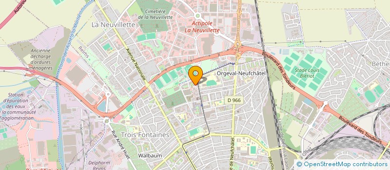 localisation de l'entreprise MONSIEUR KAMRAN MOMAND  REIMS