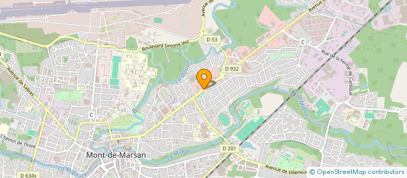 localisation de l'entreprise MONSIEUR KAMRAN NASRI  MONT-DE-MARSAN