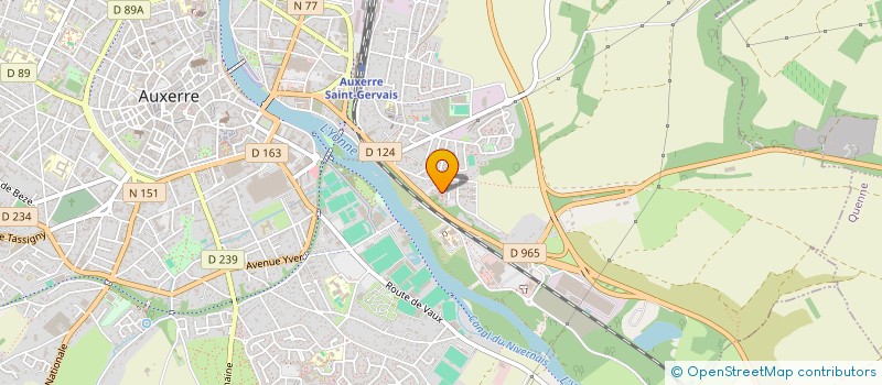 localisation de l'entreprise MONSIEUR KAMRAN UMERKHIL à AUXERRE