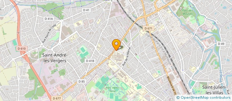 localisation de l'entreprise MONSIEUR KAMRAN VARAEI à TROYES