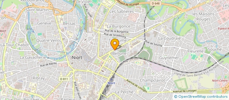 localisation de l'entreprise MONSIEUR KAMRANULLAH SHINWARI à NIORT