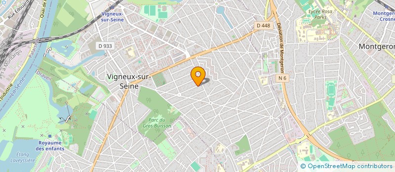 localisation de l'entreprise MONSIEUR KAMRON DIAKHITE à VIGNEUX-SUR-SEINE