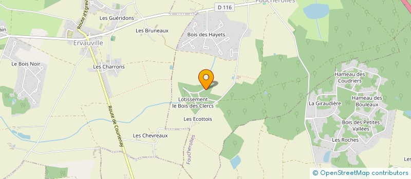 localisation de l'entreprise MONSIEUR KAMRON RIGAL  FOUCHEROLLES