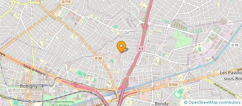 localisation de l'entreprise MONSIEUR KAMRUL ISLAM  BOBIGNY