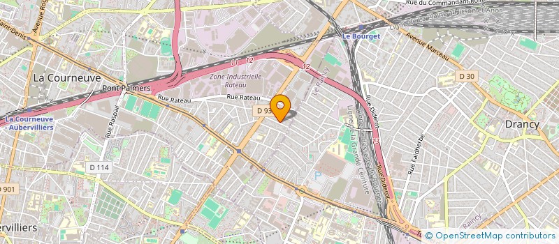 localisation de l'entreprise MONSIEUR KAMRUL ISLAM à LA COURNEUVE