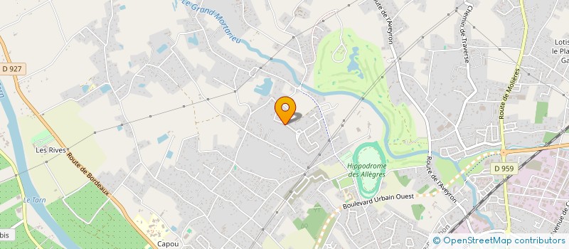 localisation de l'entreprise MONSIEUR KAMSAN KARUNAKARAN  MONTAUBAN