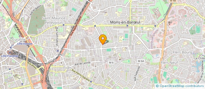 localisation de l'entreprise MONSIEUR KAMWAI SUEN  MONS-EN-BARUL