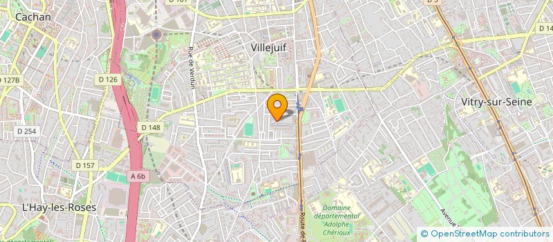 localisation de l'entreprise MONSIEUR KAMYAR MOBASHERI  VILLEJUIF