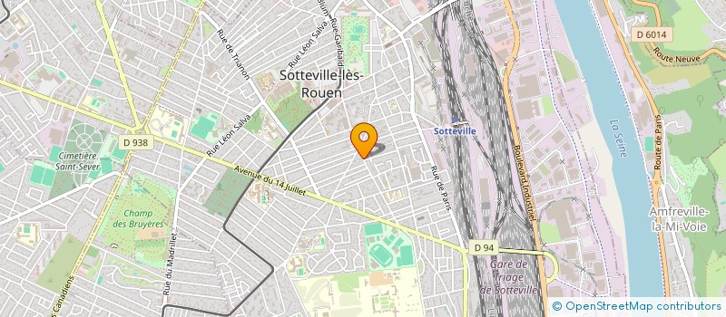 localisation de l'entreprise MONSIEUR KANDASAMY PRATHEESWARAN  SOTTEVILLE-LES-ROUEN