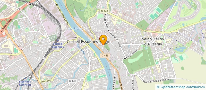 localisation de l'entreprise MONSIEUR KANDE TRAORE à CORBEIL-ESSONNES