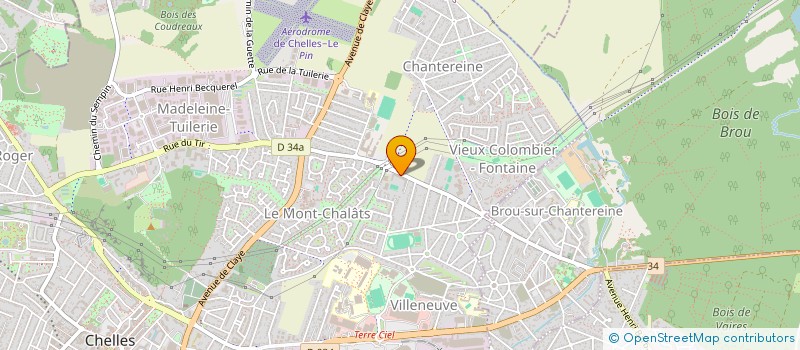 localisation de l'entreprise MONSIEUR KANDE TRAORE  CHELLES