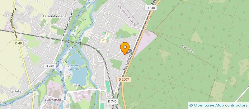 localisation de l'entreprise MONSIEUR KANDIAH ILANGEERAN à CHALETTE-SUR-LOING