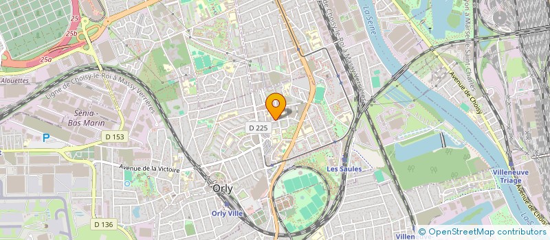 localisation de l'entreprise MONSIEUR KANDIOURA DRAME  ORLY