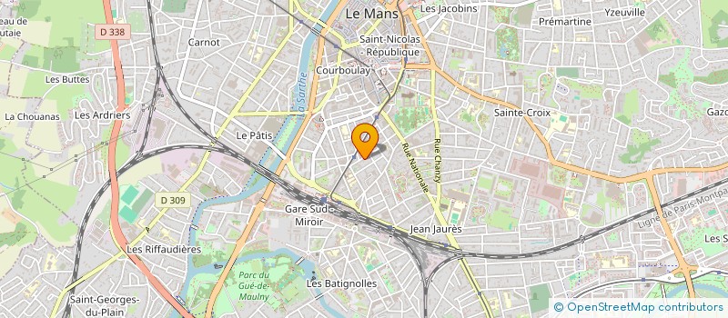 localisation de l'entreprise MONSIEUR KANDJOURA DIAKHABY  LE MANS