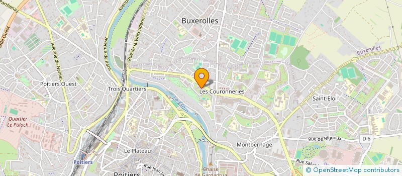 localisation de l'entreprise MONSIEUR KANDJOURA TOURE  POITIERS