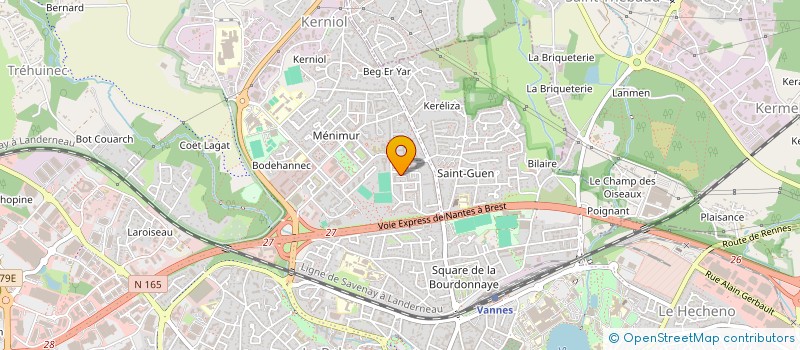 localisation de l'entreprise MONSIEUR KANDOUCI DAOUDI à VANNES