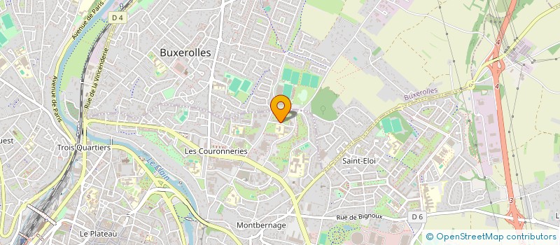 localisation de l'entreprise MONSIEUR KANDURA SAKHO  POITIERS