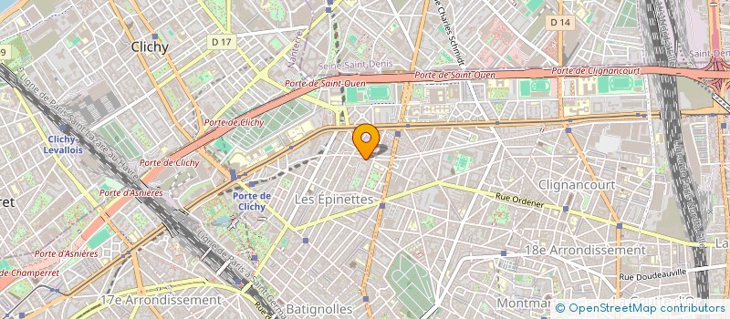 localisation de l'entreprise MONSIEUR KANE MORIBA à PARIS