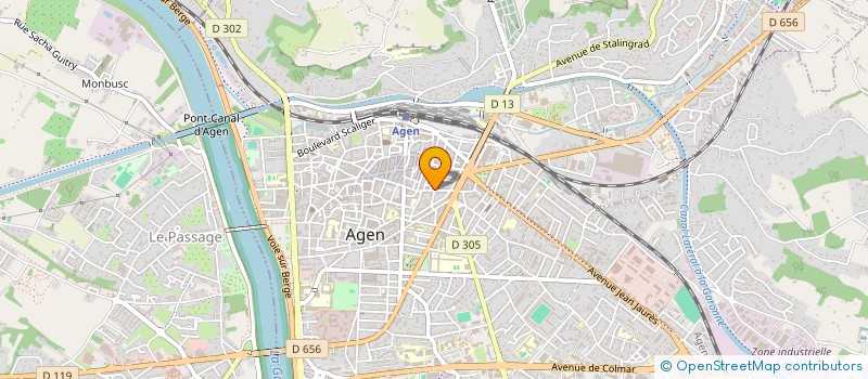 localisation de l'entreprise MONSIEUR KANG KIM  AGEN