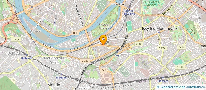 localisation de l'entreprise MONSIEUR KANGNI KOUNAKEY à ISSY-LES-MOULINEAUX