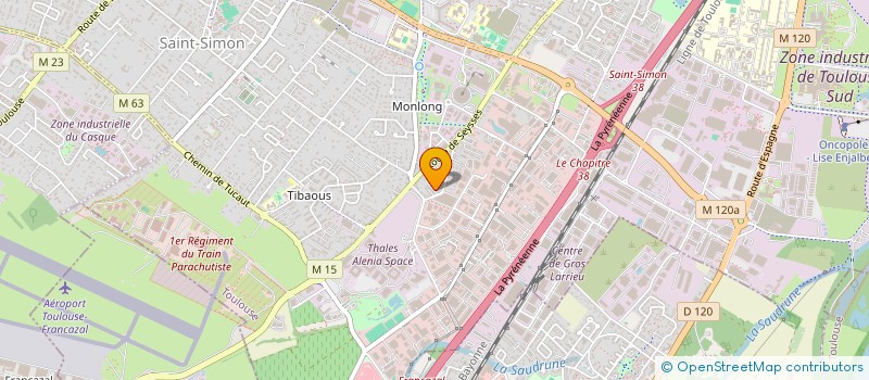 localisation de l'entreprise MONSIEUR KANGOU BOEDI à TOULOUSE