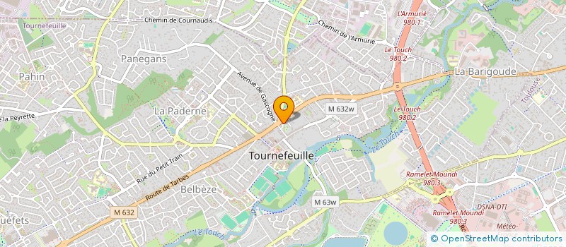 localisation de l'entreprise MONSIEUR KANH KOUASSI à TOURNEFEUILLE