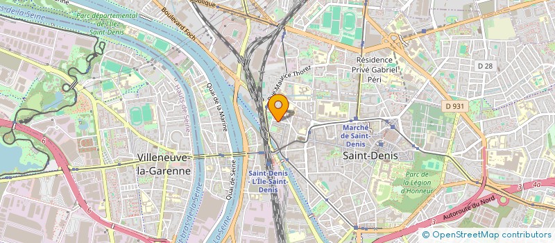 localisation de l'entreprise MONSIEUR KANTE MAGARA à SAINT-DENIS
