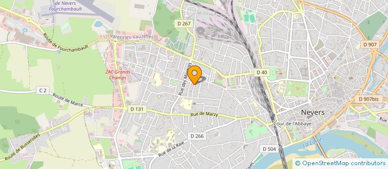 localisation de l'entreprise MONSIEUR KANTE SOUMAHORO à NEVERS