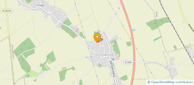 localisation de l'entreprise MONSIEUR KAO XIONG  GROSSUVRE